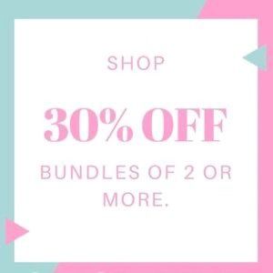 END OF YEAR SALE!!! 30% off Bundles!!!